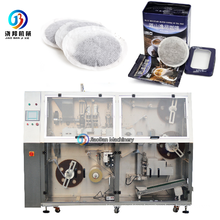 Full Automatic Small Coffee Pod Filter Paper Packaging Herbal Powder Packer Herb Sealing Round Tea Bag Packing Machine Price